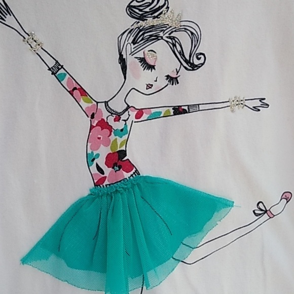 Gymboree Ballerina Top  Sz 8 - Picture 4 of 5